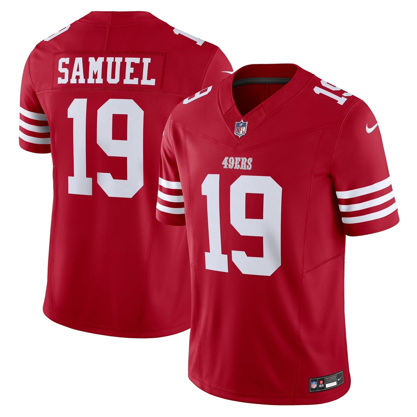 Men's Nike Deebo Samuel Scarlet San Francisco 49ers Vapor F.U.S.E. Limited Jersey